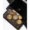 Rovicky Elegantná čierna pánska peňaženka s RFID L265