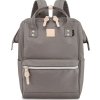 Himawari Vodeodolný sivý dámsky priestranný batoh