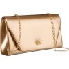 Rovicky Zlatá dámska elegantná listová kabelka