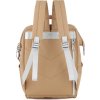 Himawari Svetlohnedý dámsky batoh s vreckom na notebook a USB portom