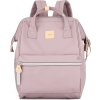 Himawari Ružový dámsky batoh s vreckom na notebook a USB portom