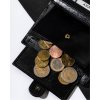 Rovicky Čierna kožená pánska peňaženka s RFID L252