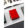 Peterson Červená dámska elegantná lakovaná peňaženka s RFID Y771