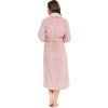 Dámsky ružový dlhý župan SOFT