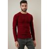Vínový pánsky sveter