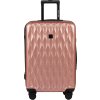 Ružová sada cestovných kufrov GOLDEN EAGLE