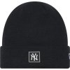 Černá čepice New Era Team Cuff Beanie New York Yankees Hat