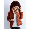 Dámska hnedá zimná bunda