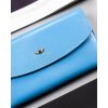 Peterson Elegantná svetlomodrá kožená dámska peňaženka Y414