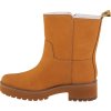 Camel dámske kožené nízke čižmy Timberland Carnaby Cool Wrmpullon WR
