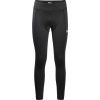 Čierne dámske cyklistické legíny Jack Wolfskin Morobbia Tights W