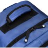 Peterson Modrý priestranný cestovný batoh s USB portom