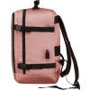 Peterson Ružový priestranný cestovný batoh s USB portom