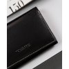 Cavaldi Čierna hladká kožená peňaženka M531