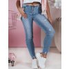 Dámske skinny džínsy s ozdobnými odreninami TRENDIVA