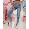 Modré dámske skinny džínsy SKINLENA
