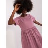 Ružové šaty DITA s krátkym rukávom