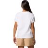 Biele dámske tričko Columbia Rolling Bend Graphic SS Tee