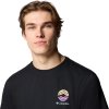 Čierne pánske tričko s potlačou na chrbte Columbia Kettle River Outdoor Tee