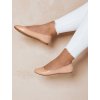 Béžové klasické dámske baleríny FRLINE