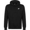 Čierna pánska mikina s kapucňou Nike NSW Club Hoodie (Veľkosť L)