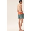 Korálovo-zelené pánske plavecké šortky Henderson