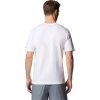 Biele pánske tričko s potlačou Columbia Path Lake II Graphic Tee