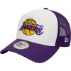 Bielo-fialová šiltovka New Era A-Frame Los Angeles Lakers Cap
