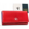 Rovicky červená veľká kožená peňaženka V326