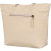 Peterson Dámska béžová shopper kabelka s vreckom na prednej strane