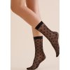 Vzorované silonkové ponožky Gabriella 1195 Peri 20 deň (Veľkosť ONE SIZE, Barva biela)
