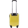 Žltý detský kufor MONSTER veľ. S