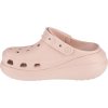 Svetloružové nazuváky na platforme Crocs Classic Crush Clog