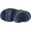Tmavomodré detské sandále Crocs Bayaband Sandal Kids T