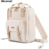 Smotanový priestranný, mestský batoh s priehradkou pre notebook - Himawari