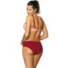 Béžovo-červené bikiny Barbara