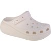 Smotanové šľapky Crocs Classic Crush Clog