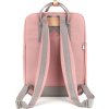 Himawari Ružovo-sivý priestranný mestský batoh