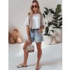 Dámske džínsové kraťase s opaskom HELLO JEAN