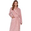 Doctor Nap svetlo ružový dámsky teplý župan