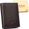 Always Wild Hnedá kožená peňaženka A136