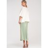 Zelená dámska viskózová sukňa