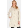 Svetlosivý dámsky ľahký prechodný kabát