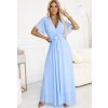 Svetlomodré maxi šaty