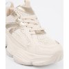 Svetlobéžové dámske sneakersy na hrubej podrážke