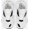 Bielo-čierne dámske sneakersy na hrubej podrážke