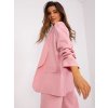 Svetloružové elegantné sako
