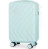 SOLIER mintový cestovný kufor KYOTO 55X40X20 cm