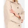 Svetlobéžová dámska jarná prešívaná bunda