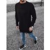 (Veľ. XL) Čierny dlhý sveter